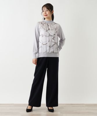 ワイドパンツ【Ｌｅｉｌｉａｎ　ＷＨＩＴＥ　ＬＡＢＥＬ】