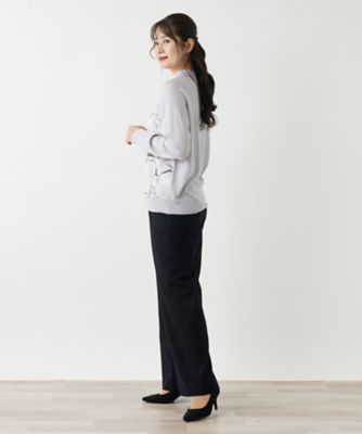 ワイドパンツ【Ｌｅｉｌｉａｎ　ＷＨＩＴＥ　ＬＡＢＥＬ】