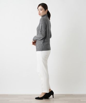 カシミヤハイネックニット【Ｌｅｉｌｉａｎ　ＷＨＩＴＥ　ＬＡＢＥＬ】【ＢＩＡＧＩＯＬＩ】