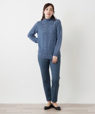カシミヤハイネックニット【Ｌｅｉｌｉａｎ　ＷＨＩＴＥ　ＬＡＢＥＬ】【ＢＩＡＧＩＯＬＩ】