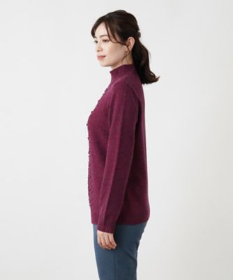 カシミヤハイネックニット【Ｌｅｉｌｉａｎ　ＷＨＩＴＥ　ＬＡＢＥＬ】【ＢＩＡＧＩＯＬＩ】