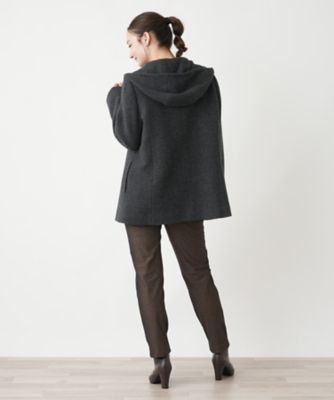 フーデッドショートコート【Ｌｅｉｌｉａｎ　ＷＨＩＴＥ　ＬＡＢＥＬ】