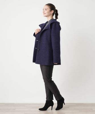 フーデッドショートコート【Ｌｅｉｌｉａｎ　ＷＨＩＴＥ　ＬＡＢＥＬ】