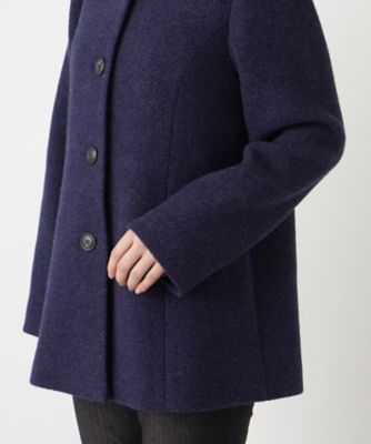 フーデッドショートコート【Ｌｅｉｌｉａｎ　ＷＨＩＴＥ　ＬＡＢＥＬ】