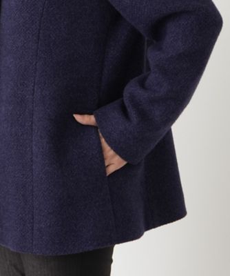 フーデッドショートコート【Ｌｅｉｌｉａｎ　ＷＨＩＴＥ　ＬＡＢＥＬ】