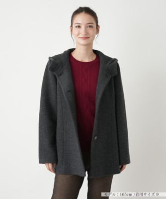 フーデッドショートコート【Ｌｅｉｌｉａｎ　ＷＨＩＴＥ　ＬＡＢＥＬ】