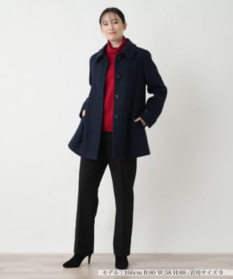 カシミヤショートコート【Leilian WHITE LABEL