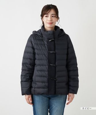 フーデッドダウンジャケット【Leilian WHITE LABEL