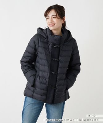 ＜Leilian (Women)＞フーデッドダウンジャケット【Ｌｅｉｌｉａｎ　ＷＨＩＴＥ　ＬＡＢＥＬ】