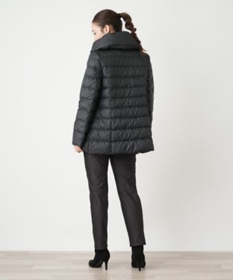 ショールカラーダウンコート【Leilian WHITE LABEL