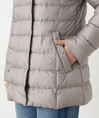 ショールカラーダウンコート【Leilian WHITE LABEL