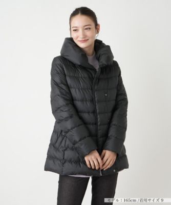 ショールカラーダウンコート【Leilian WHITE LABEL