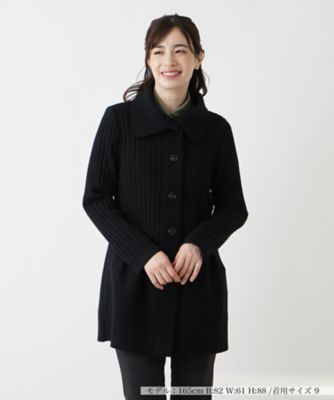 編地切替ロングカーディガン【Ｌｅｉｌｉａｎ　ＷＨＩＴＥ　ＬＡＢＥＬ】
