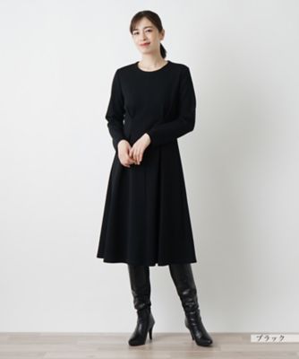 プリーツフレアワンピース【Ｌｅｉｌｉａｎ　ＷＨＩＴＥ　ＬＡＢＥＬ】