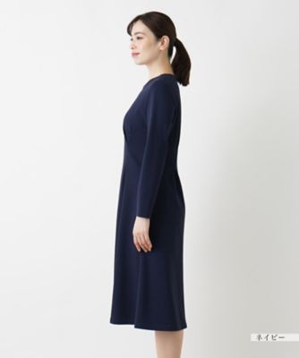 プリーツフレアワンピース【Ｌｅｉｌｉａｎ　ＷＨＩＴＥ　ＬＡＢＥＬ】