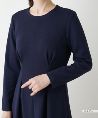 プリーツフレアワンピース【Ｌｅｉｌｉａｎ　ＷＨＩＴＥ　ＬＡＢＥＬ】