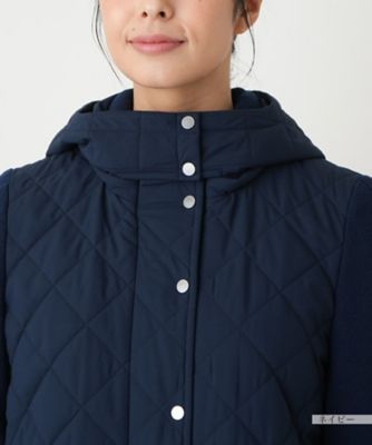切替フーデッドコート【Ｌｅｉｌｉａｎ　ＷＨＩＴＥ　ＬＡＢＥＬ】