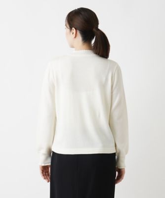 レースハイネックニット | Leilian (Women)/レリアン | 三越