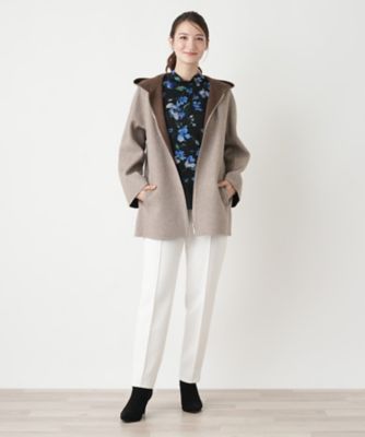 フーデッドコート【Ｌｅｉｌｉａｎ　ＷＨＩＴＥ　ＬＡＢＥＬ】