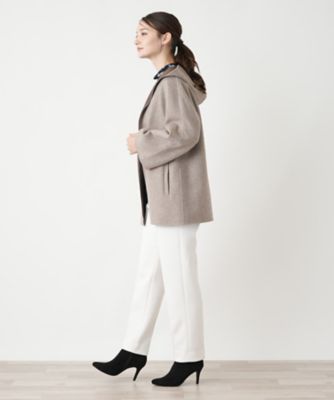 フーデッドコート【Ｌｅｉｌｉａｎ　ＷＨＩＴＥ　ＬＡＢＥＬ】