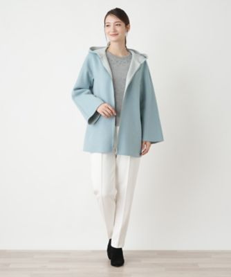 フーデッドコート【Ｌｅｉｌｉａｎ　ＷＨＩＴＥ　ＬＡＢＥＬ】