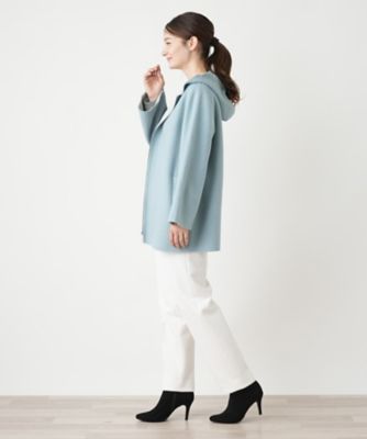 フーデッドコート【Ｌｅｉｌｉａｎ　ＷＨＩＴＥ　ＬＡＢＥＬ】