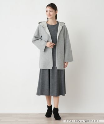 フーデッドコート【Ｌｅｉｌｉａｎ　ＷＨＩＴＥ　ＬＡＢＥＬ】