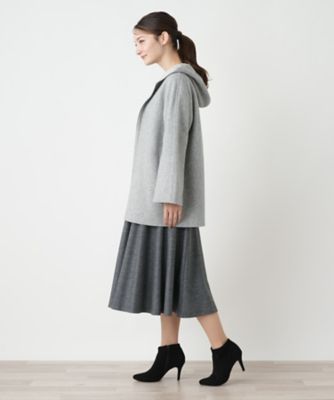 フーデッドコート【Ｌｅｉｌｉａｎ　ＷＨＩＴＥ　ＬＡＢＥＬ】