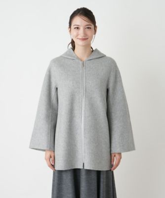 フーデッドコート【Ｌｅｉｌｉａｎ　ＷＨＩＴＥ　ＬＡＢＥＬ】