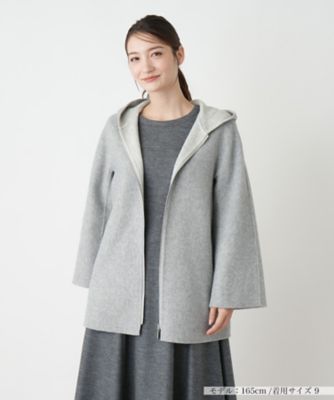 フーデッドコート【Ｌｅｉｌｉａｎ　ＷＨＩＴＥ　ＬＡＢＥＬ】