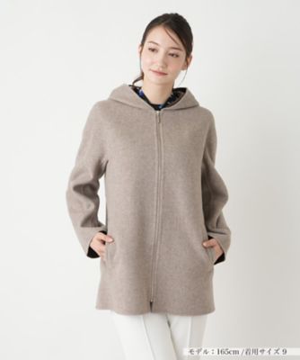 フーデッドコート【Ｌｅｉｌｉａｎ　ＷＨＩＴＥ　ＬＡＢＥＬ】