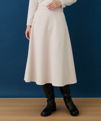＜Leilian (Women)＞フレアスカート【Ｌｅｉｌｉａｎ　ＷＨＩＴＥ　ＬＡＢＥＬ】