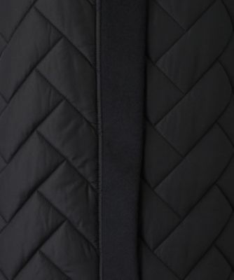 キルティング切替ノーカラーコート【Ｌｅｉｌｉａｎ　ＷＨＩＴＥ　ＬＡＢＥＬ】