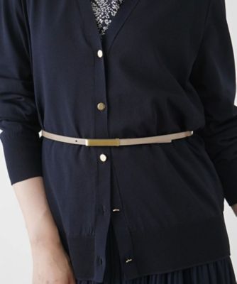 ＜Leilian plus house (Women/大きいサイズ)＞スライド調節付きベルト