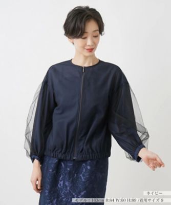 ＜BOURGE (Women)＞ジップブルゾン【ＴＨＥ　ＮＥＷ】
