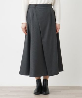 ストライプラップスカート | BOURGE (Women)/ブールジュ | 三越伊勢丹