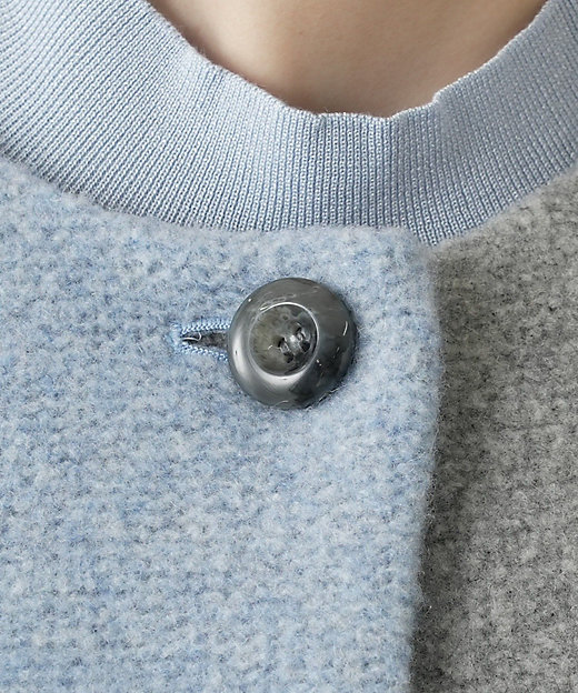 カラーブロックニットコート【THE NEW】 | BOURGE (Women カラーブロックニットコート【THE NEW】 | BOURGE (Women