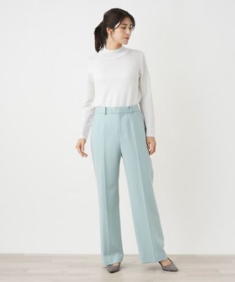 センタープレスパンツ【THE NEW】【Leilian