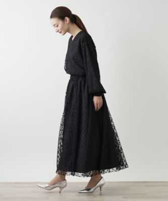チュールフレアスカート【ＴＨＥ　ＮＥＷ】【Ｌｅｉｌｉａｎ　ＷＨＩＴＥ　ＬＡＢＥＬ】