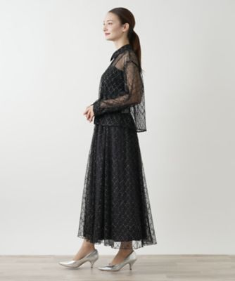 チュールフレアスカート【ＴＨＥ　ＮＥＷ】【Ｌｅｉｌｉａｎ　ＷＨＩＴＥ　ＬＡＢＥＬ】