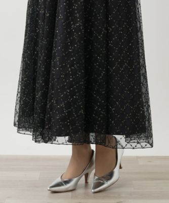 チュールフレアスカート【ＴＨＥ　ＮＥＷ】【Ｌｅｉｌｉａｎ　ＷＨＩＴＥ　ＬＡＢＥＬ】