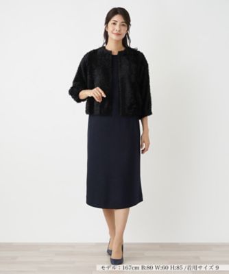 フェイクファージャケット【THE NEW】【Leilian
