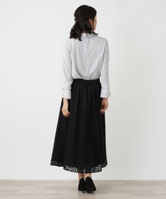 ハート柄ジャガードニットフレアスカート | AND ON JIONE STORE