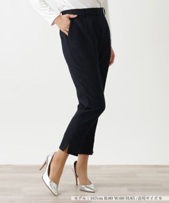 ＜Leilian (Women)＞パンツ【ＴＨＥ　ＮＥＷ】【Ｌｅｉｌｉａｎ　ＷＨＩＴＥ　ＬＡＢＥＬ】