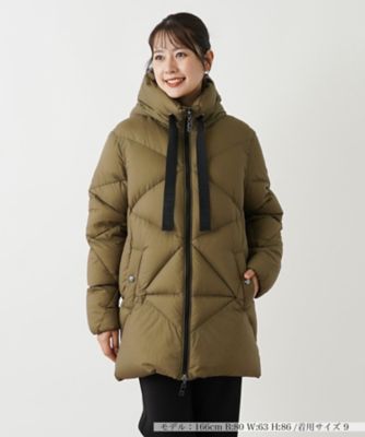 ＜Leilian (Women)＞フーデッドダウンコート