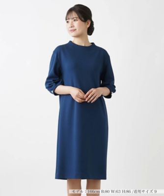 ＜Leilian (Women)＞ボトルネックワンピース【Ｌｅｉｌｉａｎ　ＷＨＩＴＥ　ＬＡＢＥＬ】