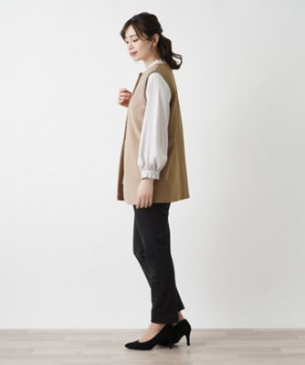 切替ロングベスト【Ｌｅｉｌｉａｎ　ＷＨＩＴＥ　ＬＡＢＥＬ】