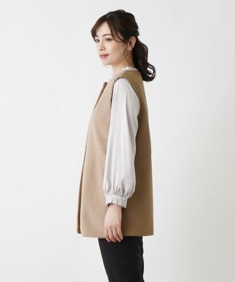 切替ロングベスト【Ｌｅｉｌｉａｎ　ＷＨＩＴＥ　ＬＡＢＥＬ】