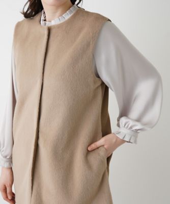 切替ロングベスト【Ｌｅｉｌｉａｎ　ＷＨＩＴＥ　ＬＡＢＥＬ】