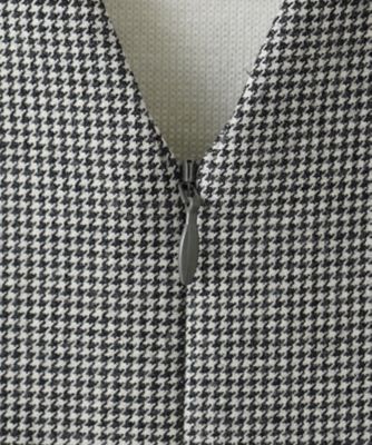 千鳥格子柄カシュクールジャンパースカート【ＴＨＥ　ＮＥＷ】